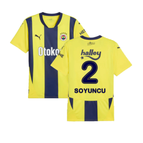 2024-2025 Fenerbahce Home Shirt (Soyuncu 2)