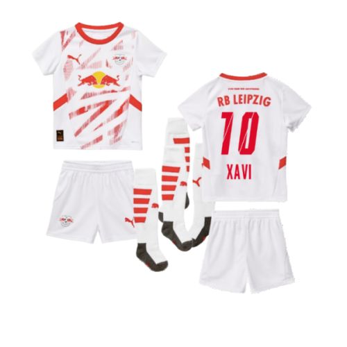 2024-2025 Red Bull Leipzig Home Mini Kit (Xavi 10)