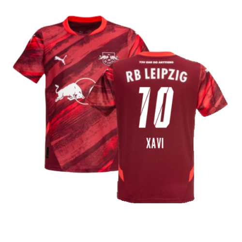 2024-2025 Red Bull Leipzig Away Shirt (Kids) (Xavi 10)