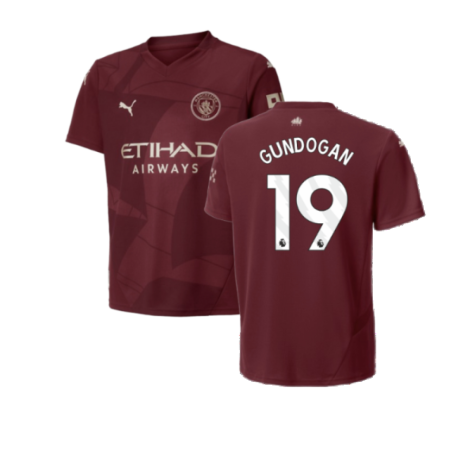 2024-2025 Man City Third Shirt (Kids) (Gundogan 19)