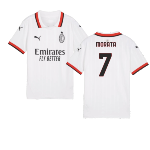 2024-2025 AC Milan Away Shirt (Kids) (Morata 7)