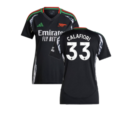 2024-2025 Arsenal Away Shirt (Womens) (Calafiori 33)