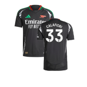 2024-2025 Arsenal Authentic Away Shirt (Calafiori 33) 2024-2025 Arsenal Authentic Away Shirt (Calafiori 33)