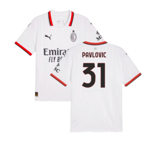 2024-2025 AC Milan Away Shirt (Pavlovic 31)