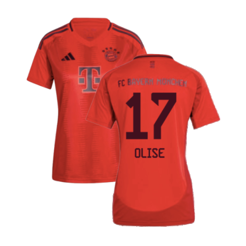 2024-2025 Bayern Munich Home Shirt (Womens) (Olise 17)