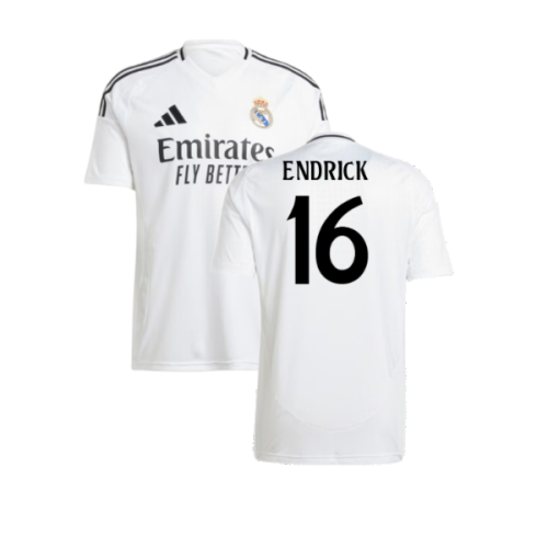 2024-2025 Real Madrid Home Shirt (Endrick 16)