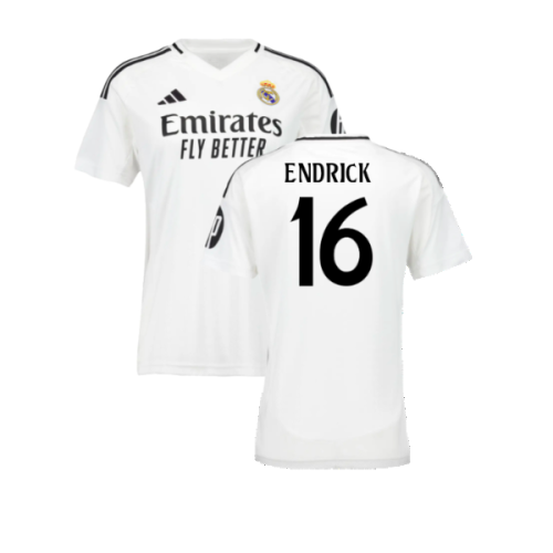 2024-2025 Real Madrid Home Shirt (Womens) (Endrick 16)