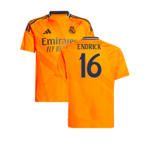 2024-2025 Real Madrid Away Shirt (Kids) (Endrick 16)