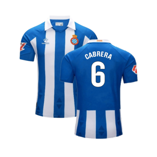 2024-2025 Espanyol Home Shirt (Cabrera 6)