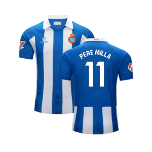 2024-2025 Espanyol Home Shirt (Pere Milla 11) 2024-2025 Espanyol Home Shirt (Pere Milla 11)