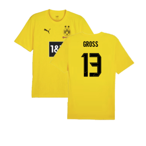 2024-2025 Borussia Dortmund Training Shirt (Yellow) (Gross 13)