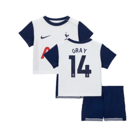 2024-2025 Tottenham Hotspur Home Baby Kit (Gray 14)