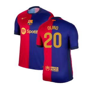 2024-2025 Barcelona Home Shirt (Olmo 20) 2024-2025 Barcelona Home Shirt (Olmo 20)