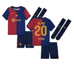 2024-2025 Barcelona Home Mini Kit (Olmo 20)