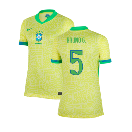 2024-2025 Brazil Home Shirt (Womens) (Bruno G. 5)