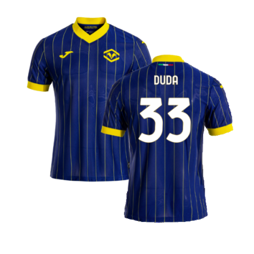 2024-2025 Hellas Verona Home Shirt (Duda 33)