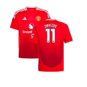 2024-2025 Man Utd Home Shirt (Kids) (Zirkzee 11)