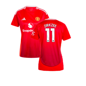 2024-2025 Man Utd Home Shirt (Womens) (Zirkzee 11)