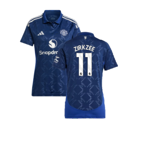 2024-2025 Man Utd Away Shirt (Womens) (Zirkzee 11)