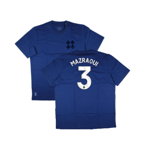 2024-2025 Man Utd Seasonal Tee (Victory Blue) (Mazraoui 3)