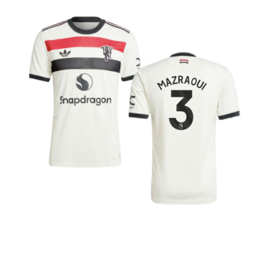 2024-2025 Man Utd Authentic Third Shirt (Mazraoui 3)