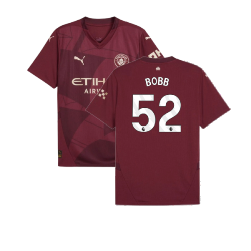 2024-2025 Man City Third Shirt (Bobb 52)