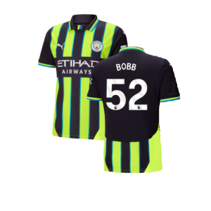 2024-2025 Man City Away Shirt (Bobb 52)