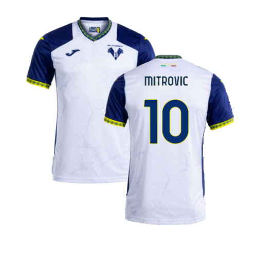 2024-2025 Hellas Verona Away Shirt (Mitrovic 10)