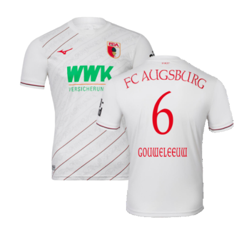 2024-2025 FC Augsburg Home Shirt (Gouweleeuw 6)