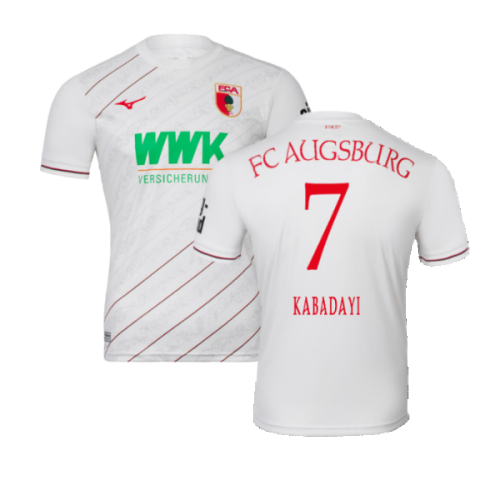 2024-2025 FC Augsburg Home Shirt (Kabadayi 7)