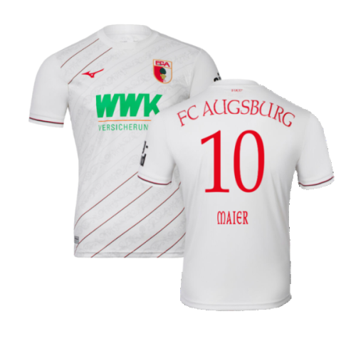 2024-2025 FC Augsburg Home Shirt (Maier 10)