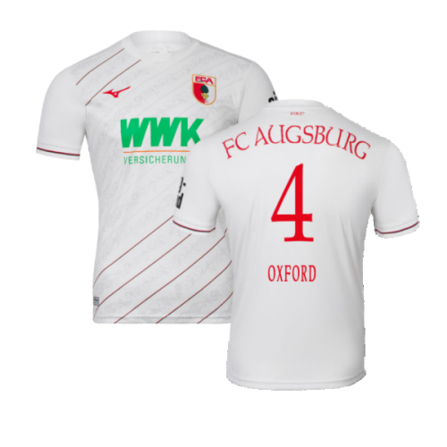 2024-2025 FC Augsburg Home Shirt (Oxford 4)