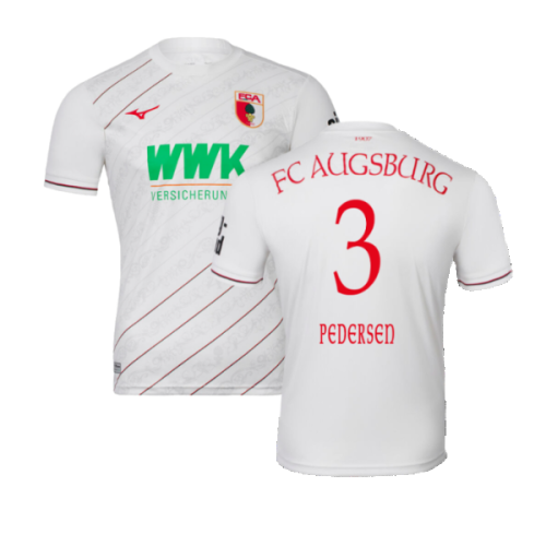 2024-2025 FC Augsburg Home Shirt (Pedersen 3)