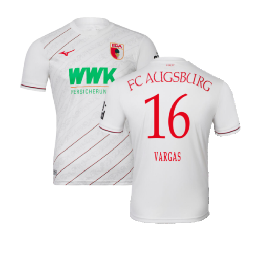 2024-2025 FC Augsburg Home Shirt (Vargas 16)