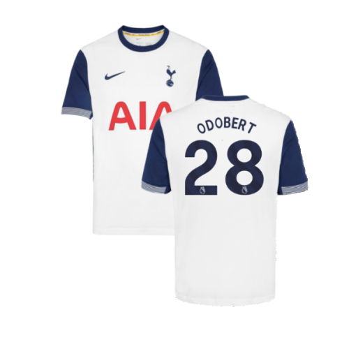 2024-2025 Tottenham Hotspur Home Shirt (Kids) (Odobert 28)