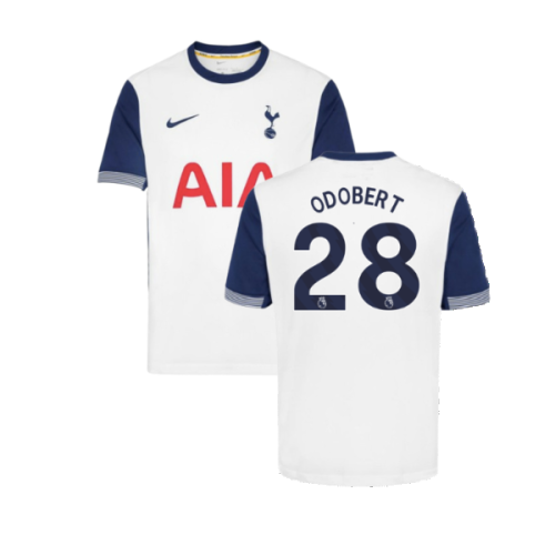 2024-2025 Tottenham Hotspur Home Shirt (Odobert 28)