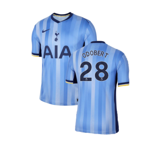 2024-2025 Tottenham Hotspur Away Shirt (Kids) (Odobert 28)