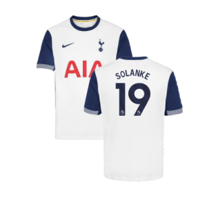 2024-2025 Tottenham Hotspur Home Shirt (Kids) (Solanke 19)