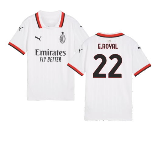 2024-2025 AC Milan Away Shirt (Kids) (E.Royal 22)