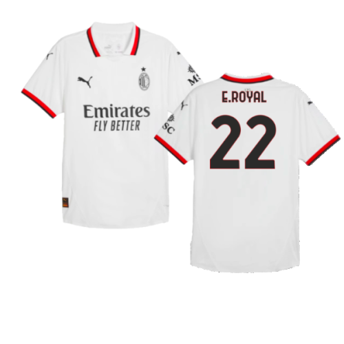 2024-2025 AC Milan Away Authentic Shirt (E.Royal 22)