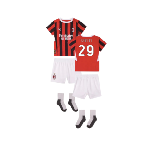 2024-2025 AC Milan Home Baby Kit (Fofana 29)