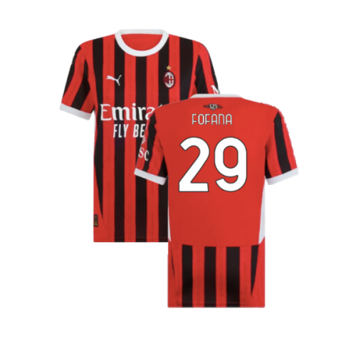 2024-2025 AC Milan Home Shirt (Womens) (Fofana 29)