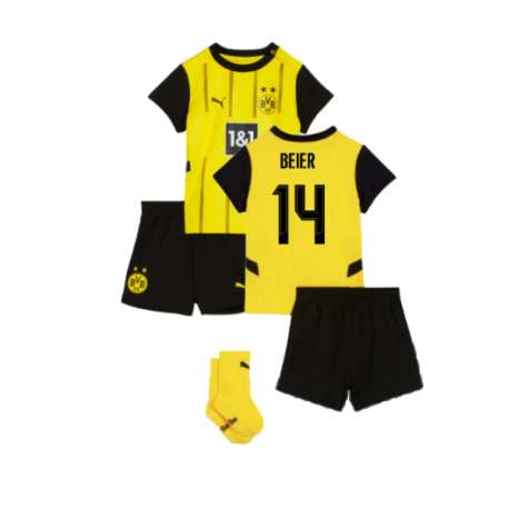 2024-2025 Borussia Dortmund Home Baby Kit (Beier 14)