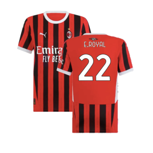 2024-2025 AC Milan Home Shirt (Womens) (E.Royal 22)