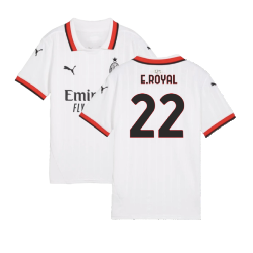 2024-2025 AC Milan Away Shirt (Kids) (E.Royal 22)