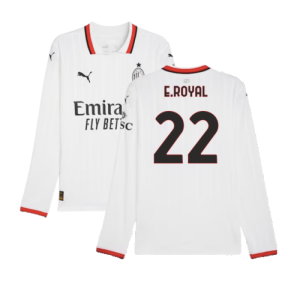 2024-2025 AC Milan Away Long Sleeve Shirt (E.Royal 22)