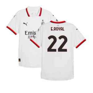 2024-2025 AC Milan Away Authentic Shirt (E.Royal 22) 2024-2025 AC Milan Away Authentic Shirt (E.Royal 22)