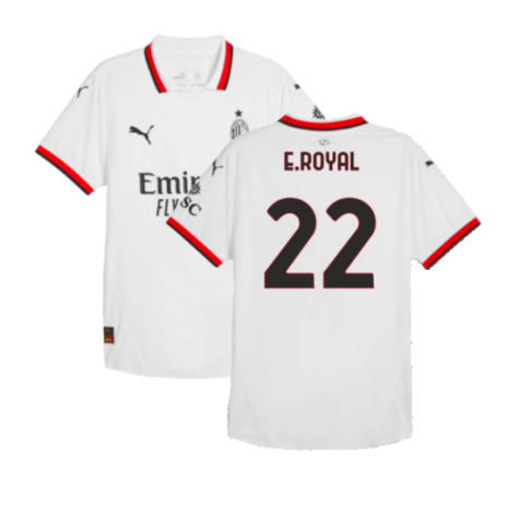 2024-2025 AC Milan Away Authentic Shirt (E.Royal 22)