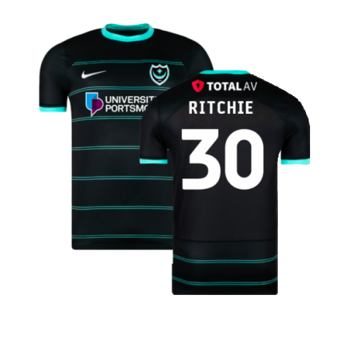 2024-2025 Portsmouth Away Shirt (Kids) (Ritchie 30)