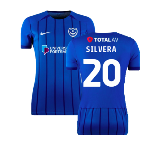 2024-2025 Portsmouth Home Shirt (Womens) (Silvera 20)